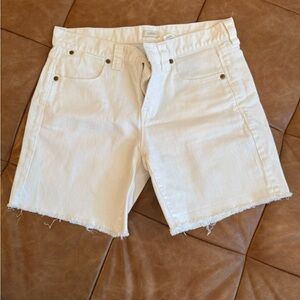 J. Crew Factory Cream Women Shorts